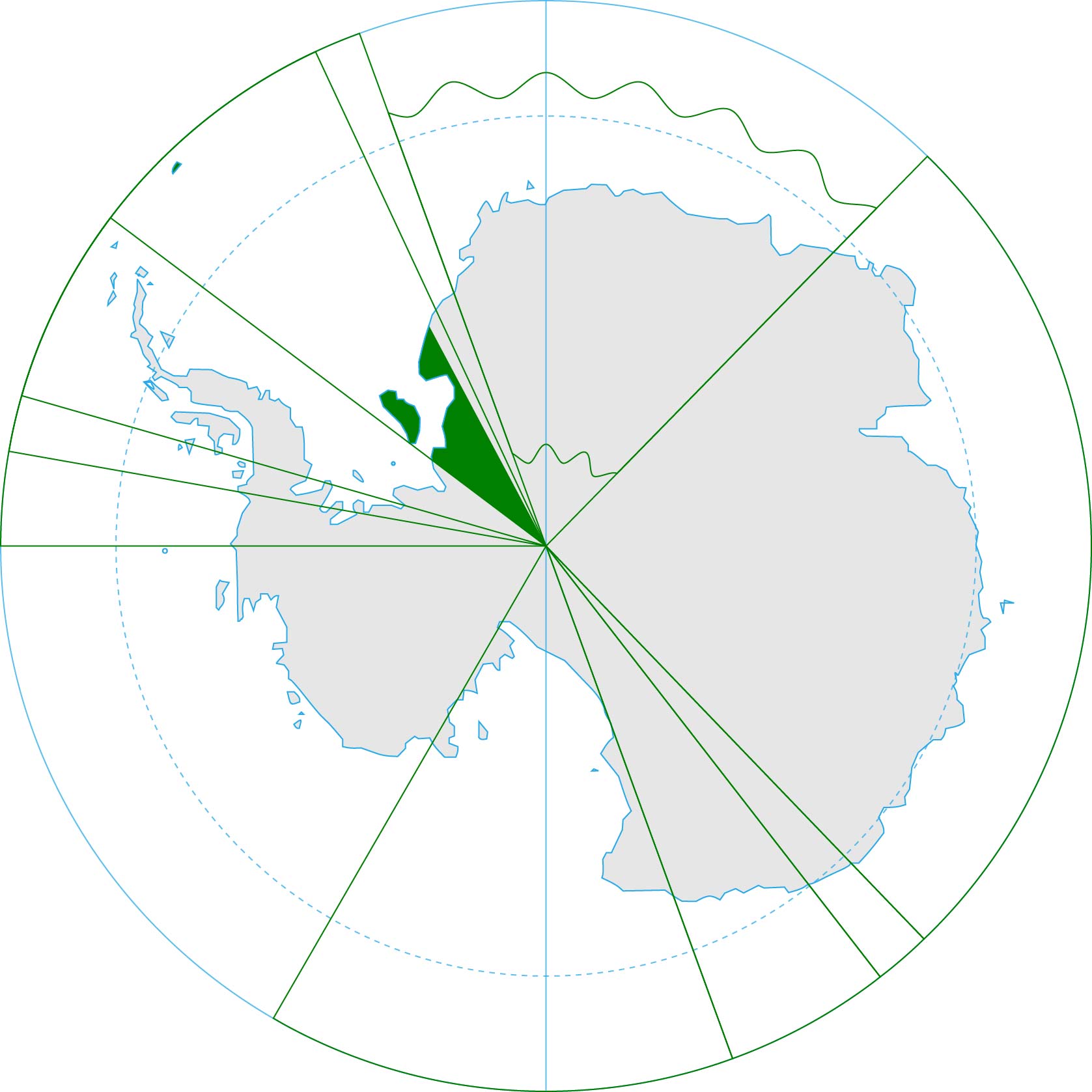 Antarctica, Brazil territorial claim (green).jpg