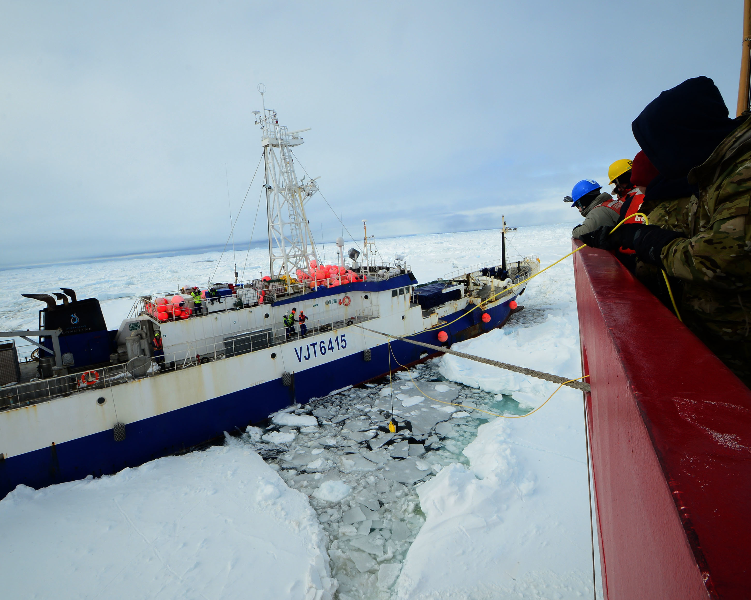 Polar Star frees vessel from Antarctic ice.jpg