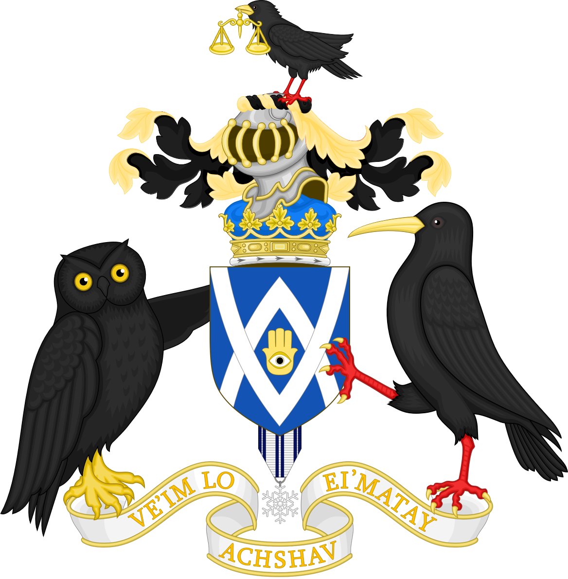 Prince David, Duke of Driscoll coat of arms.png