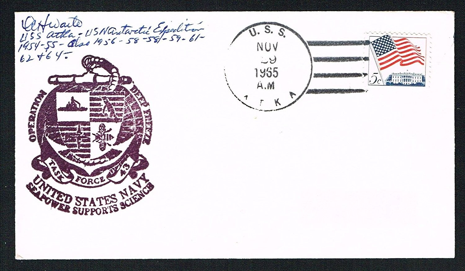 File:A H Waite Postcard.jpg - Encyclopedia Westarctica